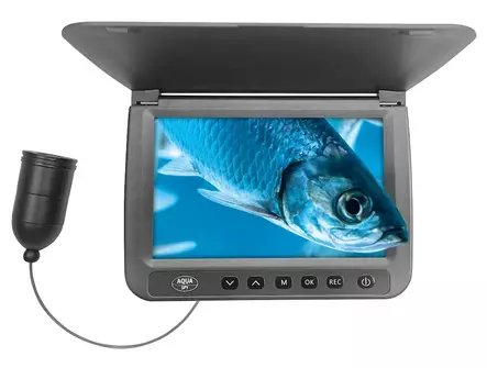 Aqua Spy tallentava vedenalainen kamera 5" näyttö - Liveluotaimet - AQS50RSR-20 - 2