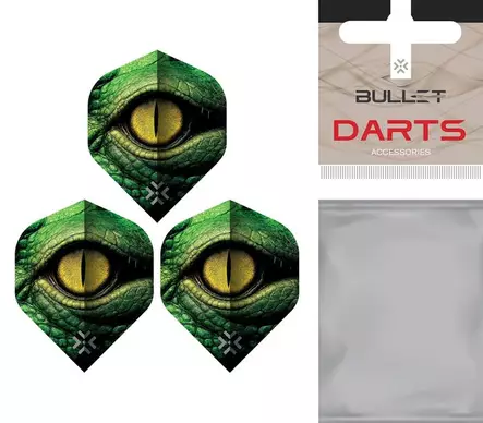 Bullet Gator Eye NO2 Dartsulat - Dartstikan irtosulat - BT1105100 - 2