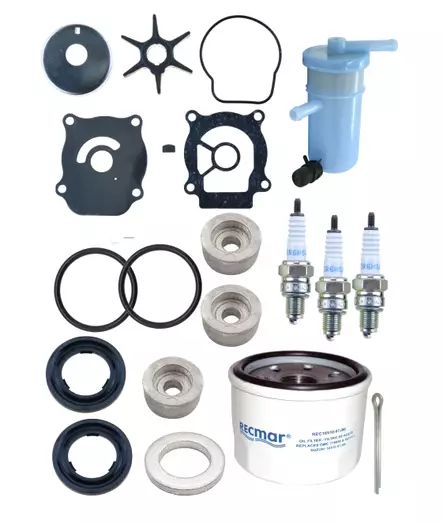 Recmar Huoltosarja Suzuki DF40A/50A/60A 2010- - Suzuki Tarvike Huoltosarjat - REC17400-88810 - 1