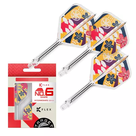 Target Japan K-Flex Tung Suk Zenith G2 NO6 Dartsulat - Kiinteäsulkaiset varret - 410300 - 1