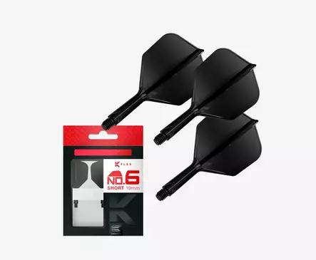 Target K-Flex No.6 Black Sulitettu varsi - Kiinteäsulkaiset varret - 410000 - 1