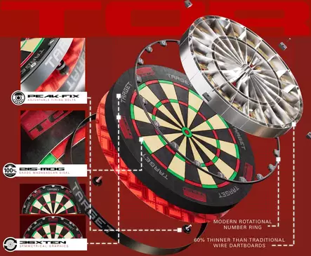 Target TOR Professional Dartstaulu - Dartstaulut - 440110 - 2
