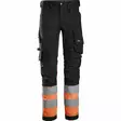 Snickers HighVis LK1 Stretch Housut, Oranssi - OUTLET! Laatukamaa poistohinnalla! - 63340455050 - 1
