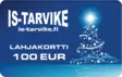 IS-Tarvike Lahjakortti | Joulu - Fyysiset lahjakortit - LAHJAK-JOULU-30 - 1