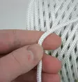 Ahti valkoinen uppoava nailonköysi 2mm - Pyydyskalastustarvikkeet - N2100 - 2