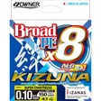 Owner Kizuna X8 Kuitusiima 135m Chartreuse - Kuitusiimat - 56117-010 - 2
