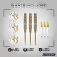 Red Dragon Paradym Gold Torpedo 90% Dartstikat - Red Dragon Darts Tikat - RDD2970 - 2