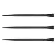 Red Dragon Raptor Gripped Dart Points - Black 50mm - Darts Kärjet - X1010 - 1