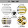 Target Buzz 01 Swiss Point 90% darts-tikat - Target Darts Tikat - 190860 - 3