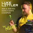 Target Luke Littler Fallout Swiss Point 90% darts-tikat - Target Darts Tikat - 190940 - 6