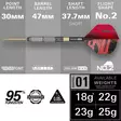 Target Stephen Bunting G5 Void Swiss Point 95% Dartstikat - Target Darts Tikat - 190750 - 2