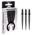 Winmau Switch Point Smooth Black - Darts Kärjet - T1B30 - 1