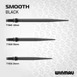 Winmau Switch Point Smooth Black - Darts Kärjet - T1B30 - 4