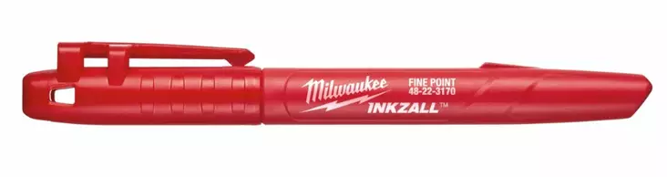 Milwaukee InkzAll Hienokärkitussi RED - Milwaukee lisätarvikkeet ja työkalut - 48223170 - 1