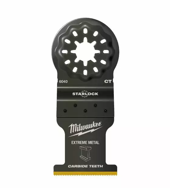 Milwaukee 6040 TCT Carbide Upposahan "Extreme Metal" metalliterä 35mm - Upposahan terät - 48906040 - 1