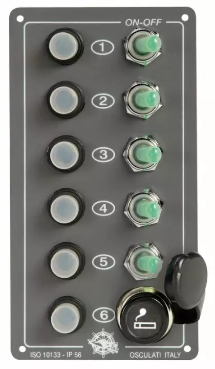 Osculati Katkaisijapaneeli - Venesähkötarvikkeet - M14-705-00 - 1