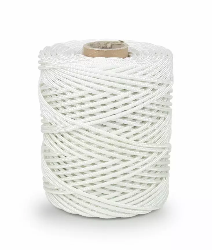 Ahti valkoinen uppoava nailonköysi 2mm - Pyydyskalastustarvikkeet - N2100 - 1