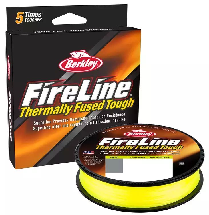 Berkley Fireline Fused Original Flame Green Kuitusiima - Kuitusiimat - 1553680 - 1