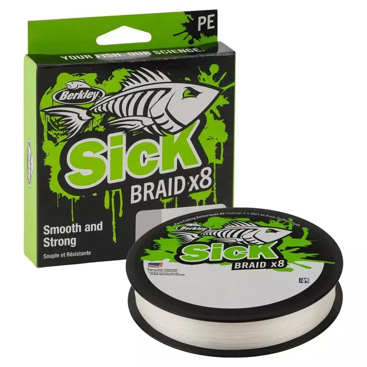 Berkley Sick Braid White 150m Kuitusiima - Kuitusiimat - 1596660 - 1