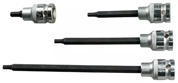 Boxo 100mm kuusiokoloväännin 1/2" vääntiöön - Hylsyt ja hylsyvääntimet 1/2" - 284-BE052-10 - 1