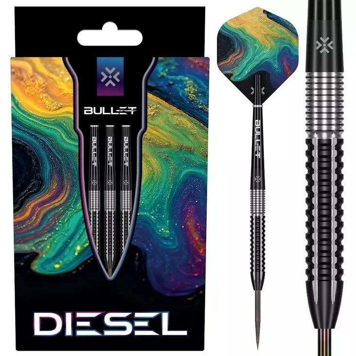 Bullet Diesel Darts 85% Tungsten Dartstikat - Bullet Darts Tikat - BT1200070 - 1