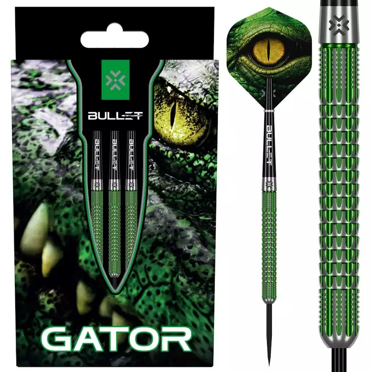 Bullet Gator Darts 90% Tungsten Dartstikat - Bullet Darts Tikat - BT1200010 - 1