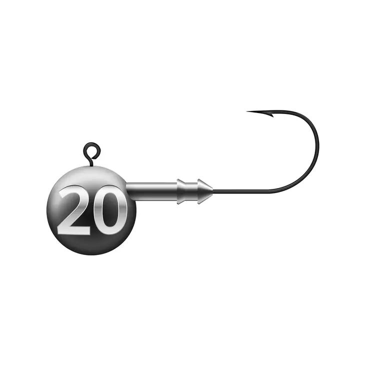 K.P Gamakatsu Round Isot Jigipäät - Jigipäät - R20G30 - 1