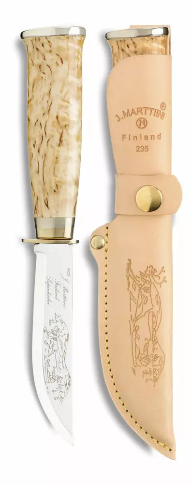 Marttiini Lapinleuku 235 sormisuojalla - Puukot ja taittoveitset - 235010 - 1