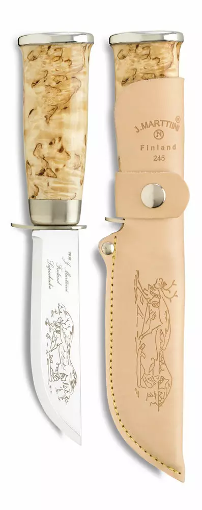 Marttiini Lapinleuku 245 sormisuojalla - Puukot ja taittoveitset - 245010 - 1