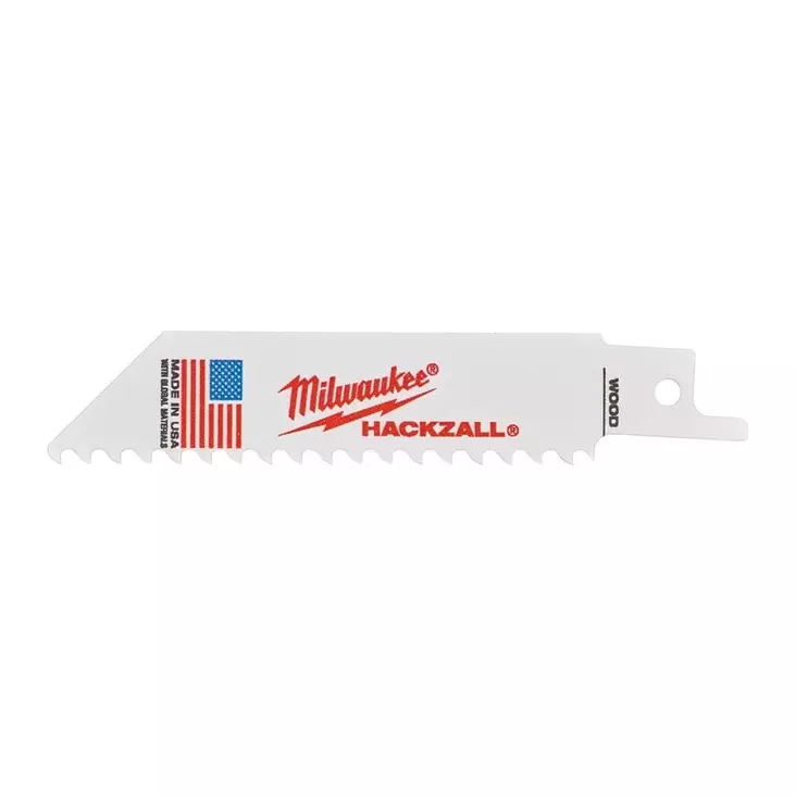 Milwaukee HACKZALL terä 100 mm 6 TPI 5 kpl - Milwaukee puukkosahanterät - 48475460 - 1