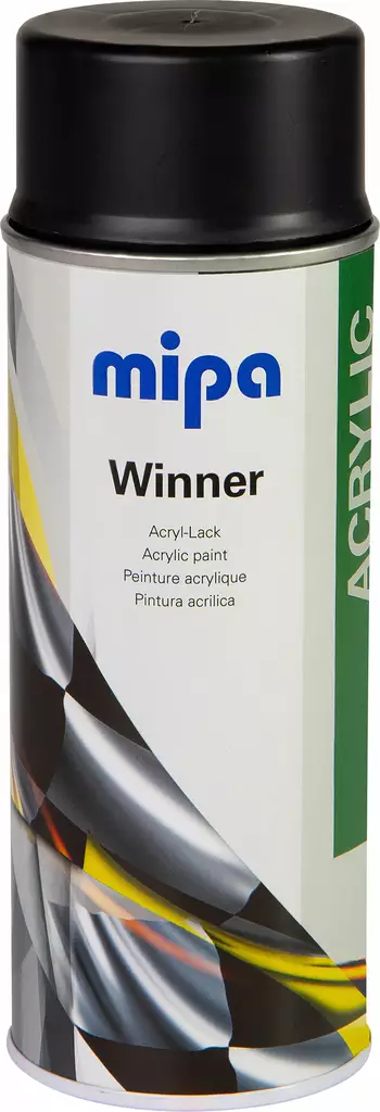 Mipa Winner Sparaymaali Mattamusta - Spraymaalit - 216011300 - 1