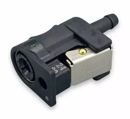 Polttoaineletkun liitin 6 mm. koneen pää - Yamaha OEM Polttoainejärjestelmän osat - 6G1243050500 - 1