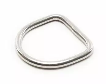 Qvarken D-rengas | AISI316 Haponkestävä teräs - Venekiinnikkeet ja pientarvikkeet - 103-25-0650 - 1