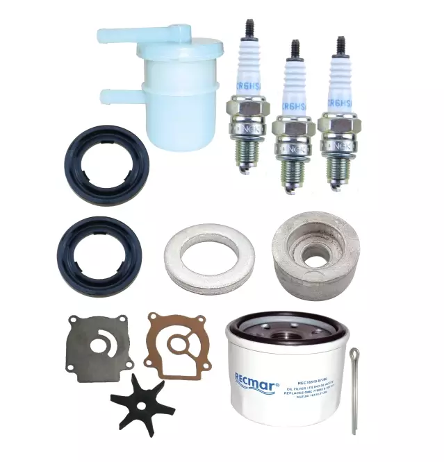 Recmar Huoltosarja Suzuki DF 25/30 2001-2010 - Suzuki Tarvike Huoltosarjat - REC17400-89820 - 1