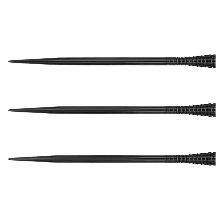 Red Dragon Raptor Gripped Dart Points - Black 50mm - Darts Kärjet - X1010 - 1