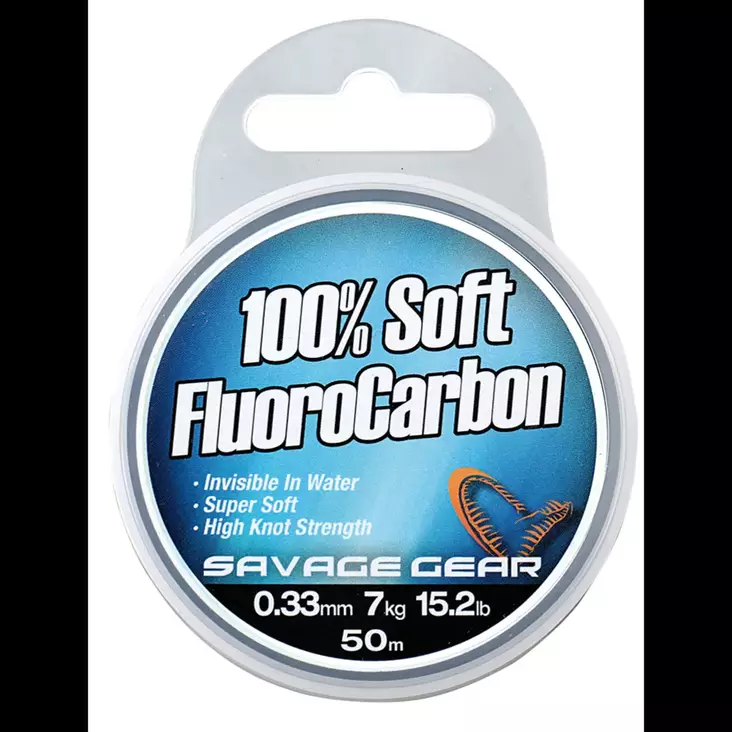 Savage Gear Soft Fluorocarbon Perukesiima - Fluorocarbonit - SVS54850 - 1