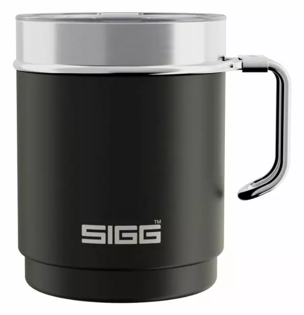 SIGG Travel Mug Termosmuki | Musta - Retkiastiat ja aterimet - 605390 - 1