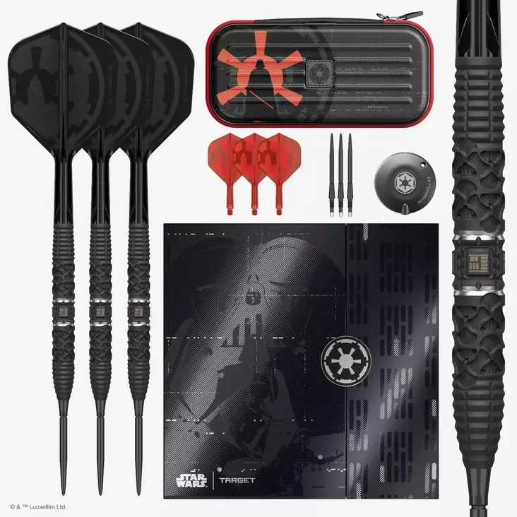 Target Star Wars Darth Vader Swiss Point 95% Dartstikat - Target Darts Tikat - 190780 - 1