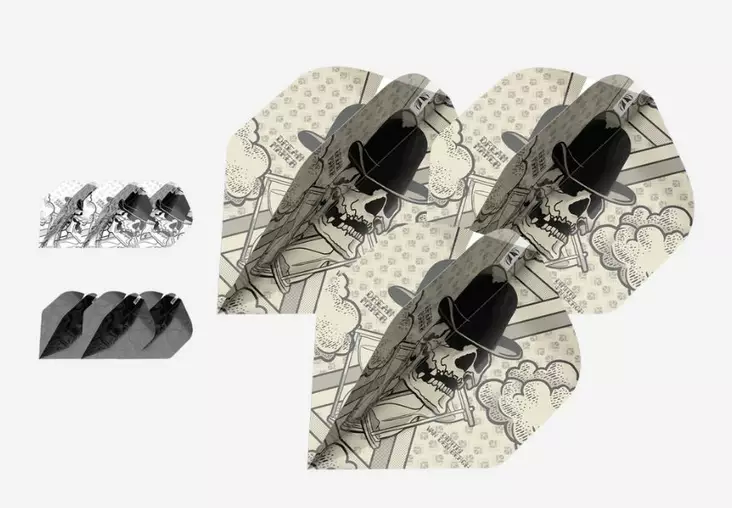 Target Dimitri Van Den Bergh Ink darts sulkasetti (3 settiä) | No. 2 - Dartstikan irtosulat - 337380 - 1