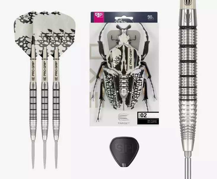 Target EXO 90% SP02 24g Dartstikkasetti 24g - Target Darts Tikat - 190310 - 1