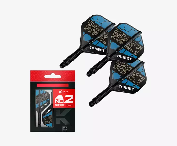 Target K-Flex Josh Rock NO2 Darts Sulat - Kiinteäsulkaiset varret - 410150 - 1