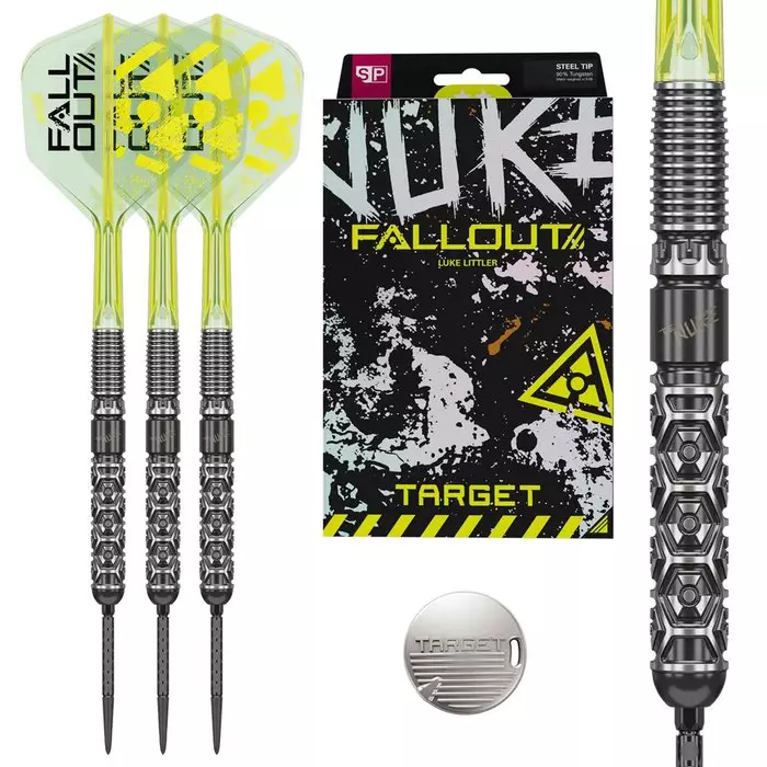 Target Luke Littler Fallout Swiss Point 90% darts-tikat - Target Darts Tikat - 190940 - 1