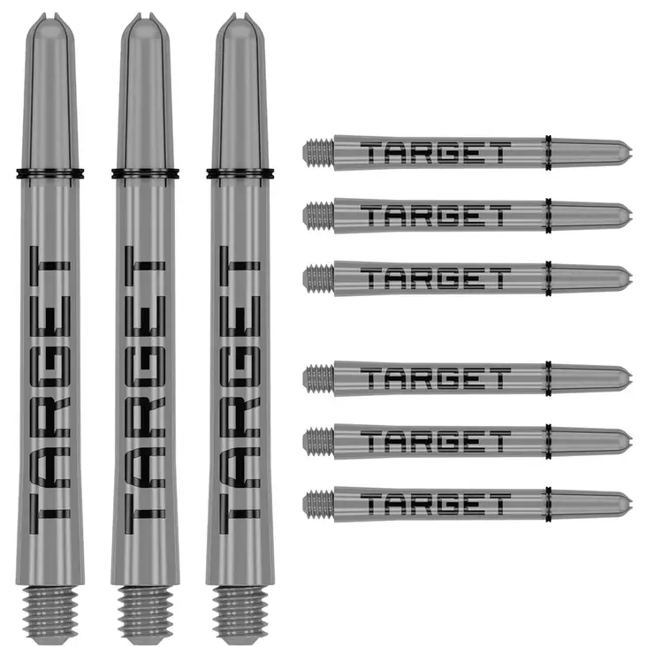 Target Pro Grip TAG Grey & Black Varret (3 set) - Dartstikan varret - 380360 - 1