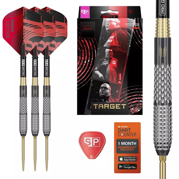 Target Stephen Bunting G5 Void Swiss Point 95% Dartstikat - Target Darts Tikat - 190750 - 1