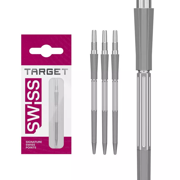 Target Swiss Points Elysian Archetype 43 Silver Dartskärjet - Darts Kärjet - 340330 - 1