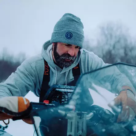 Grundens Anchor Waffle Pipo Athletic Heather - Grundens Kalastusvaatteet - 50244-033-0001 - 2