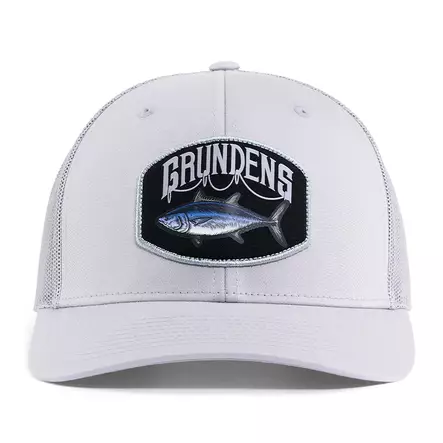 Bluefin Trucker Grey Mist Lippis - Grundens Kalastusvaatteet - 50246-028-0001 - 1
