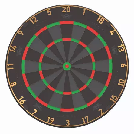 Bull's Advantage Black Professional Dartstaulu - Dartstaulut - BU-68011 - 2