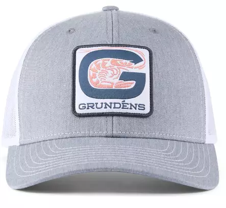 G-Shrimp Trucker Heather Grey Lippis - Grundens Kalastusvaatteet - 50414-051-0001 - 1
