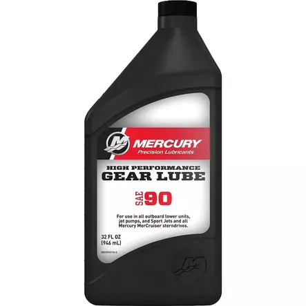 Mercury High Performance Gear Lube SAE 90 peräöljy 1 L - Mercury OEM Öljyt ja Kemikaalit - 8M0207031 - 1